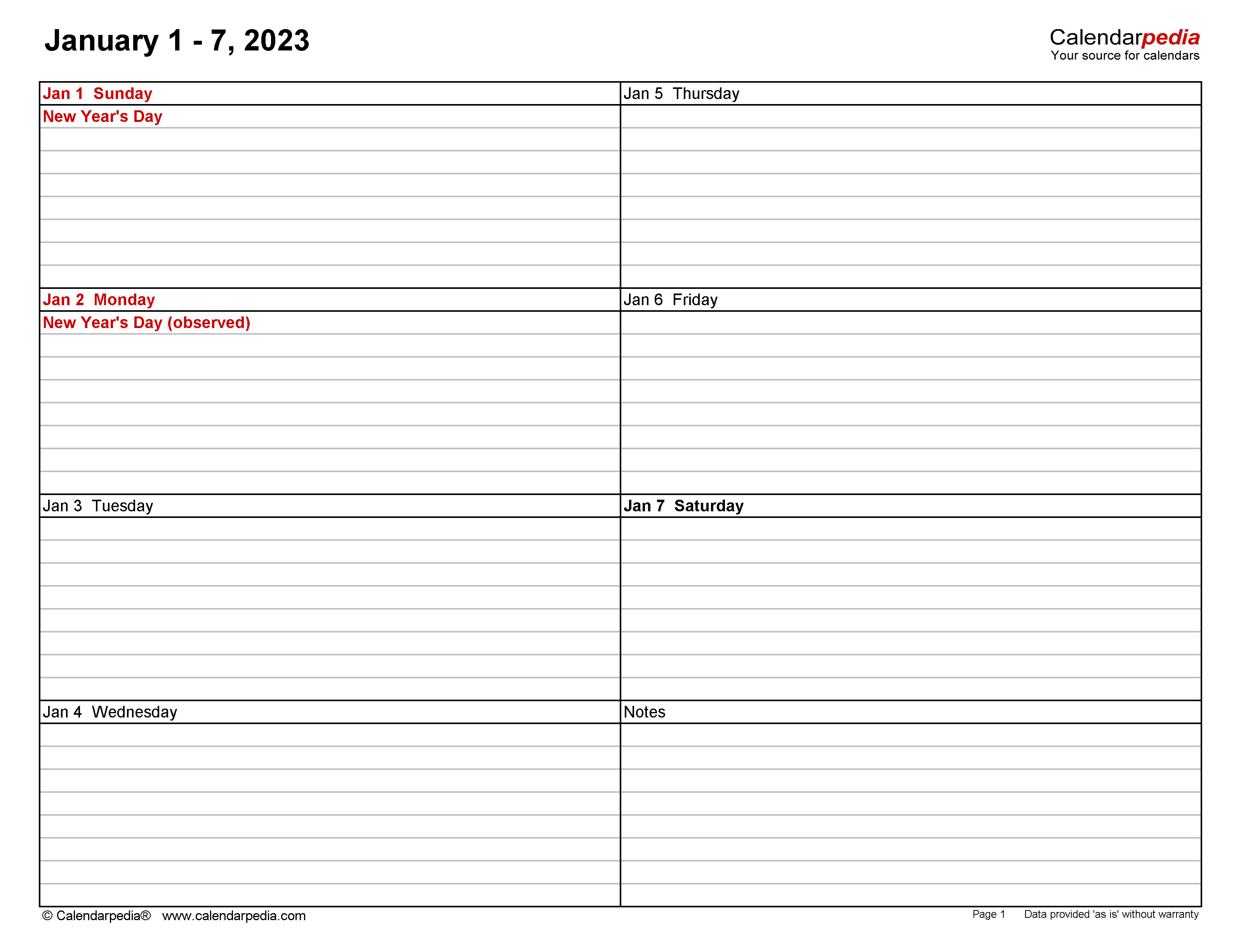 weekly-calendars-2023-for-pdf-12-free-printable-templates